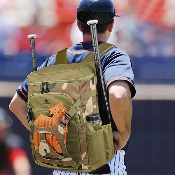 Matein baseball bag&baseball backpack for women men