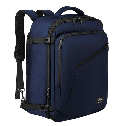 Large Carry-on Backpack, Blue