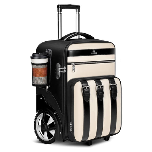 Large Wheels Rolling Backpack