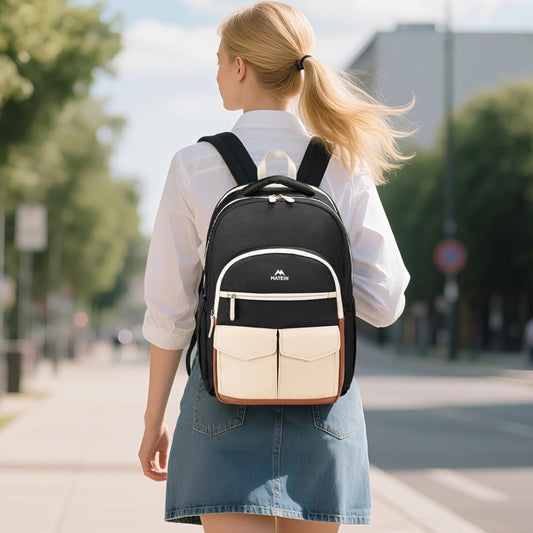 MATEIN Mlassic Laptop Mochila para Universidad