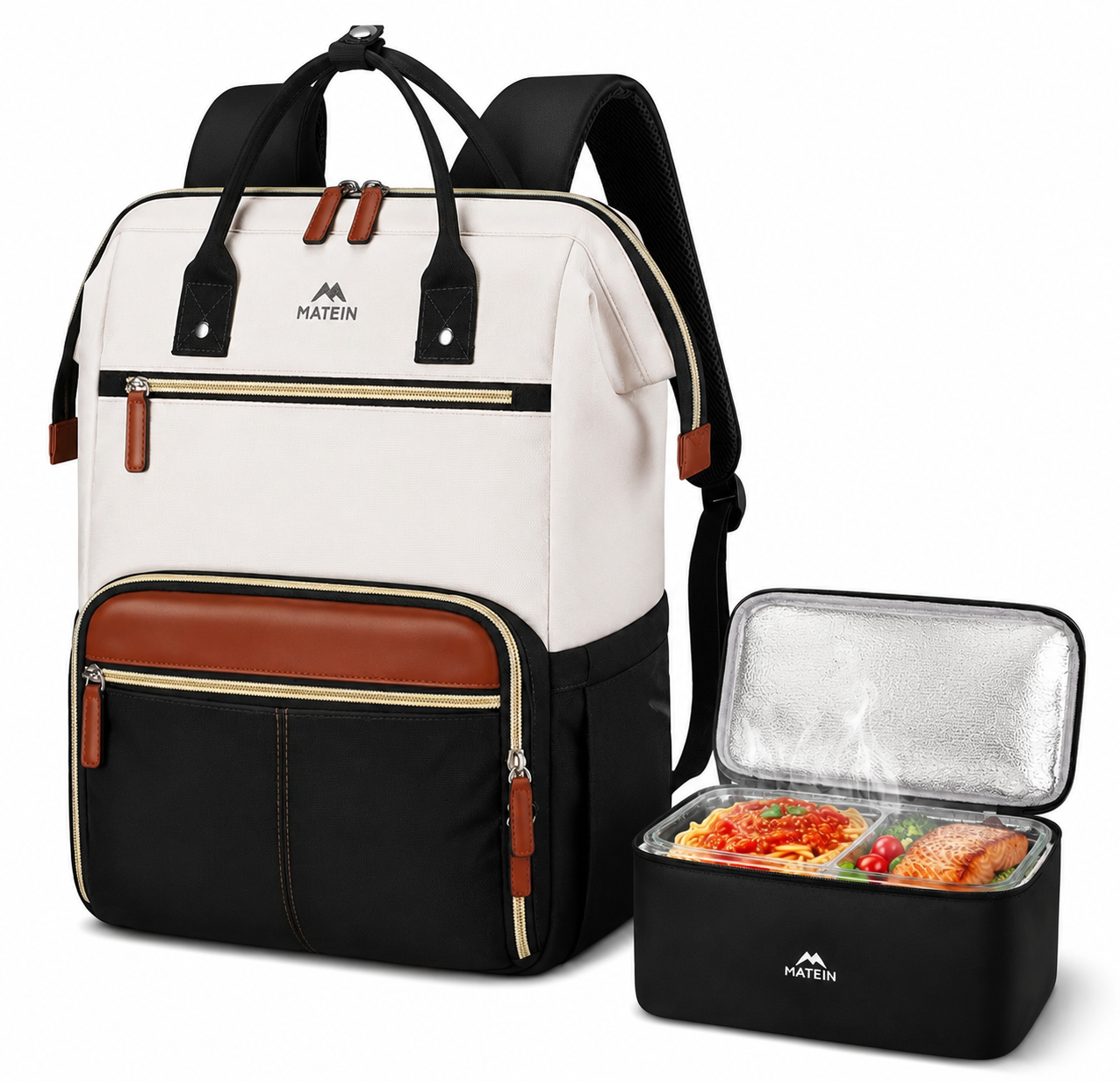 15.6'' Insulated Lunch Backpack for Women