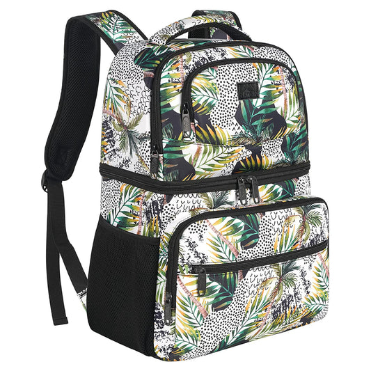 Lunch Cooler Backpack (Tropical style)