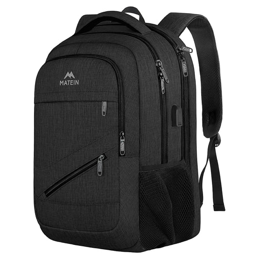 NTE Travel Laptop Backpack, Black