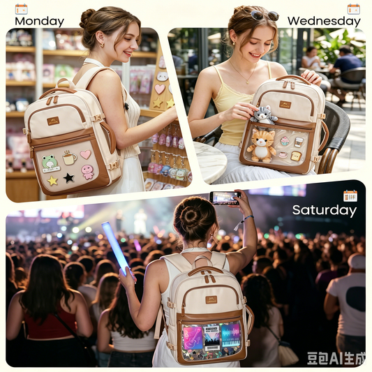 MATEIN Women 40L Travel Backpack Fits 17.3" Laptop