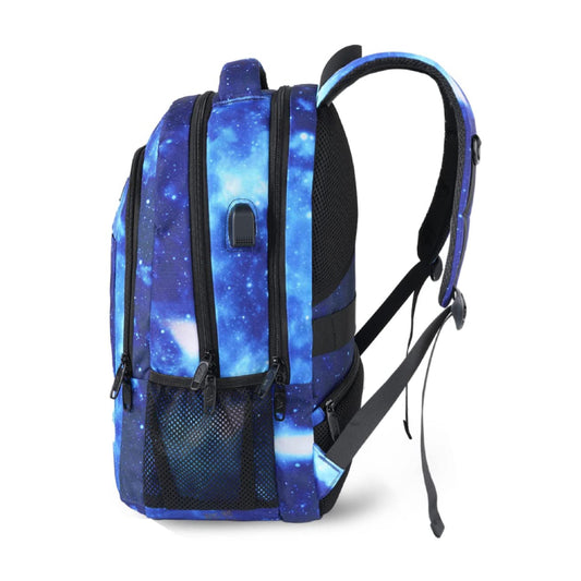Matein Mlassic Galaxy Mochila de viaje para portátil para la universidad