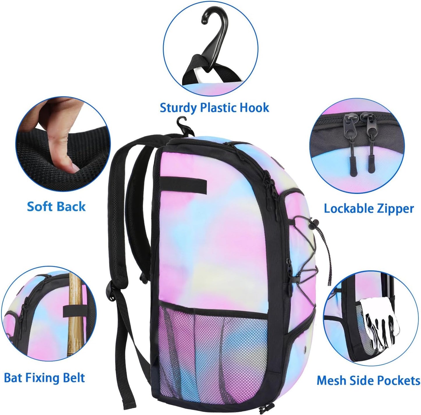 Baseball Bat Backpack (29L/47L)