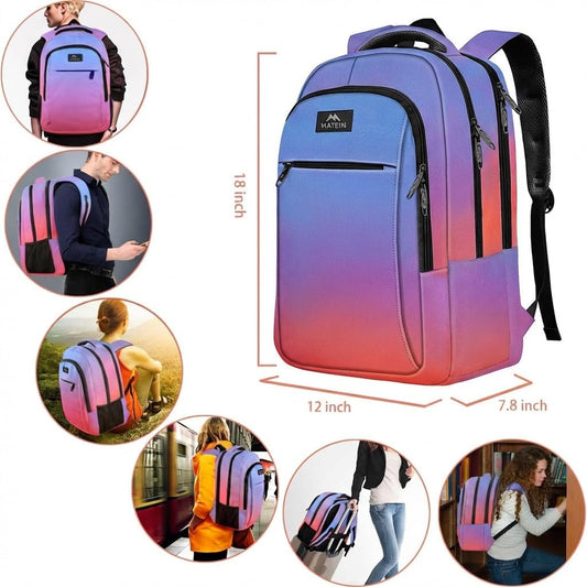 Tie-dye Mlassic Laptop Travel Backpack