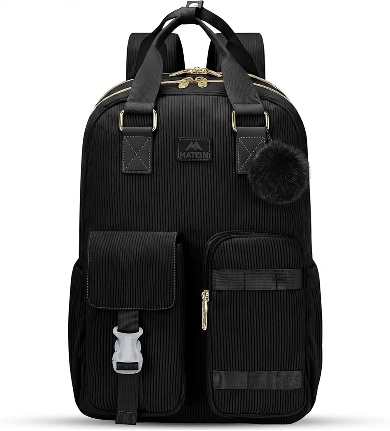 Corduroy Laptop Backpack (6 colors)