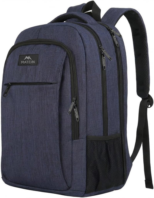 Blue Mlassic Travel Laptop Backpack