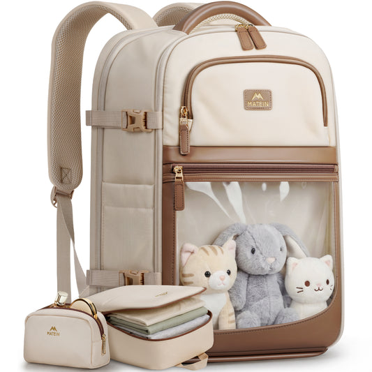 MATEIN Women 40L Travel Backpack Fits 17.3" Laptop