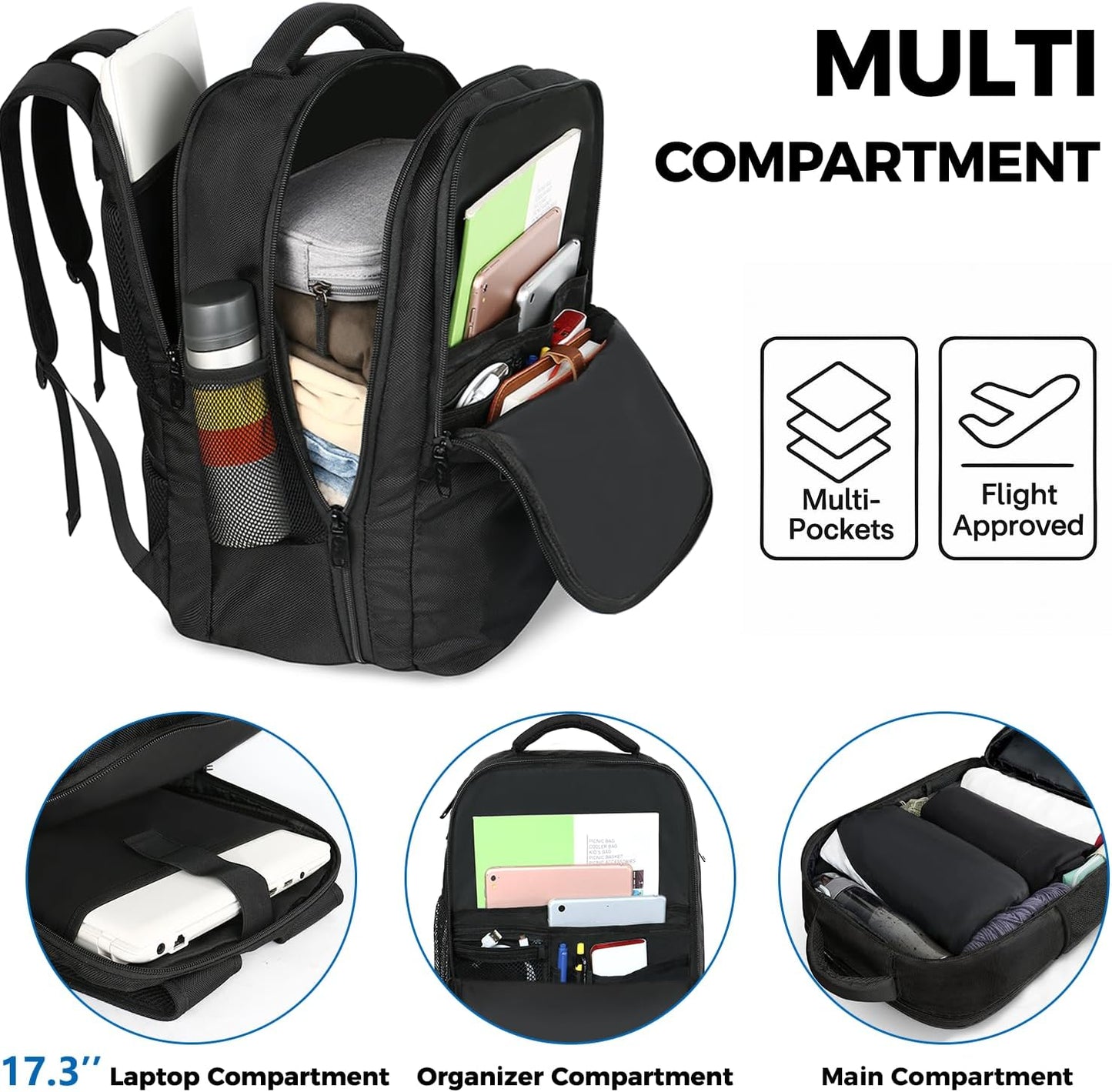 Elite Travel Backpack (4 Colors)