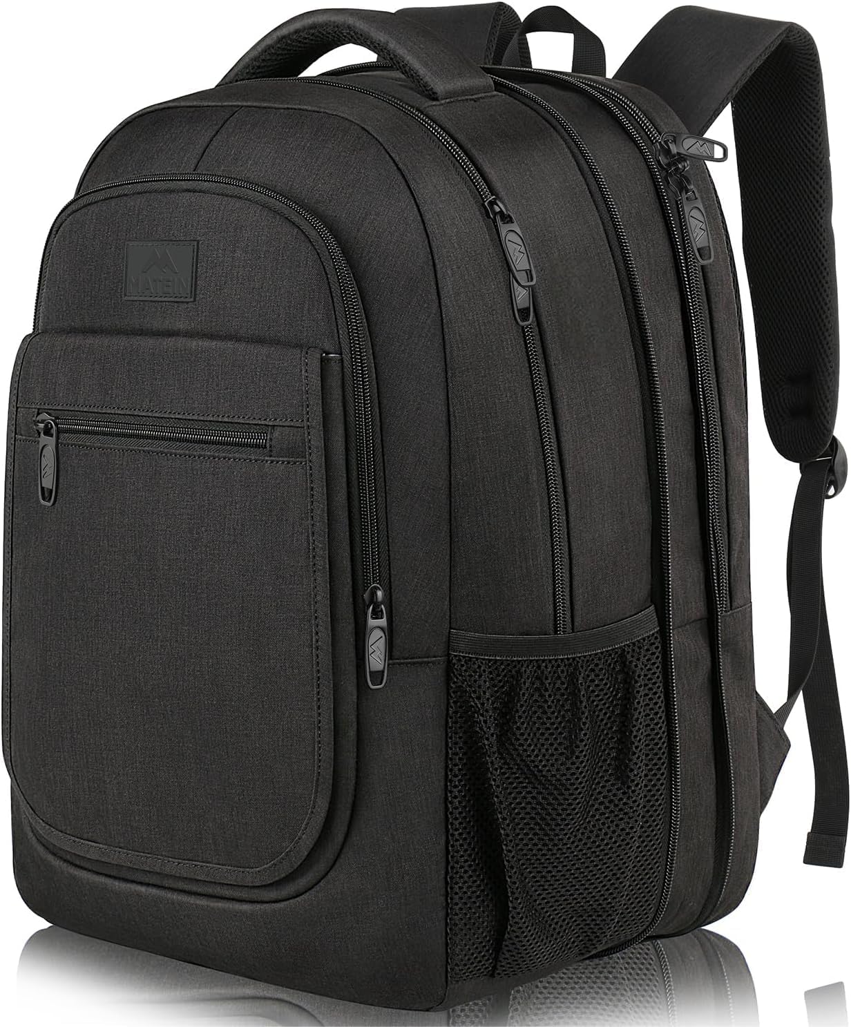 Expandable Travel Laptop Backpack, 17'' / Black Expandable Travel Laptop Backpack, 17'' / Black