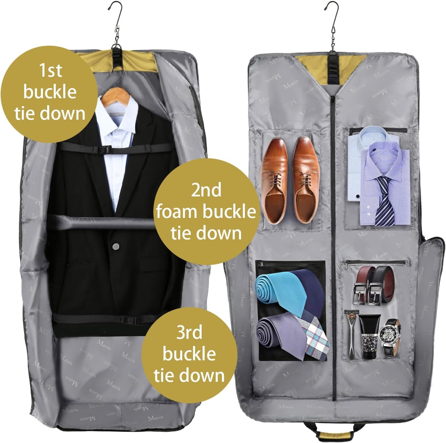 Garment Suit Bag (Khaki)