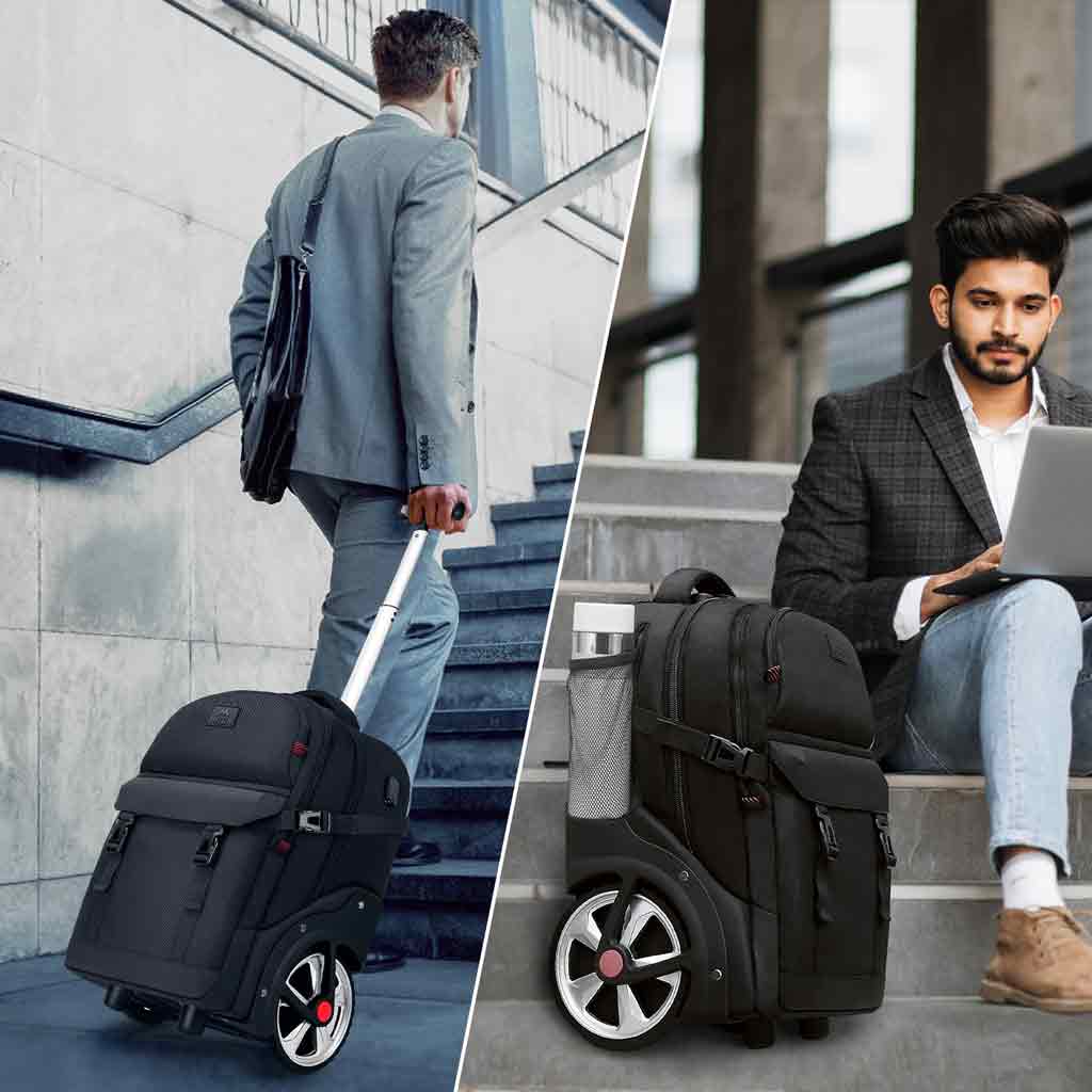 MATEIN-Black-Rolling-Backpack-with-Combination-Lock