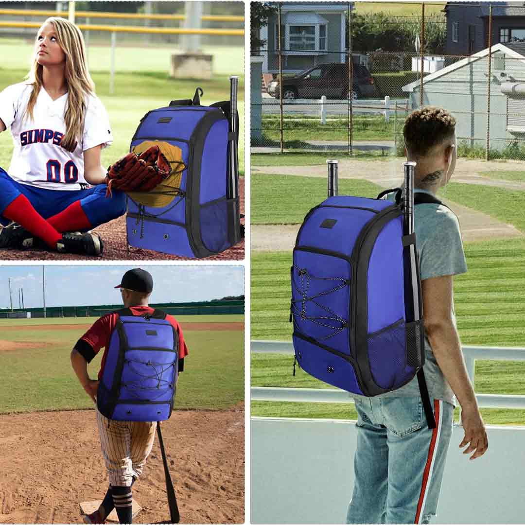 MATEIN Blue Youth Baseball Bag