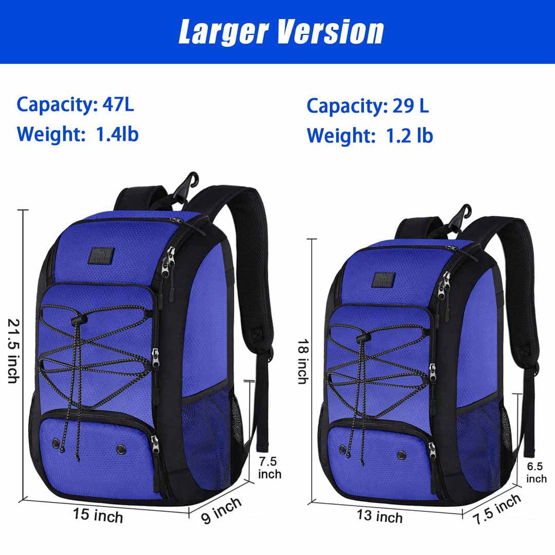 MATEIN Blue Youth Baseball Bag