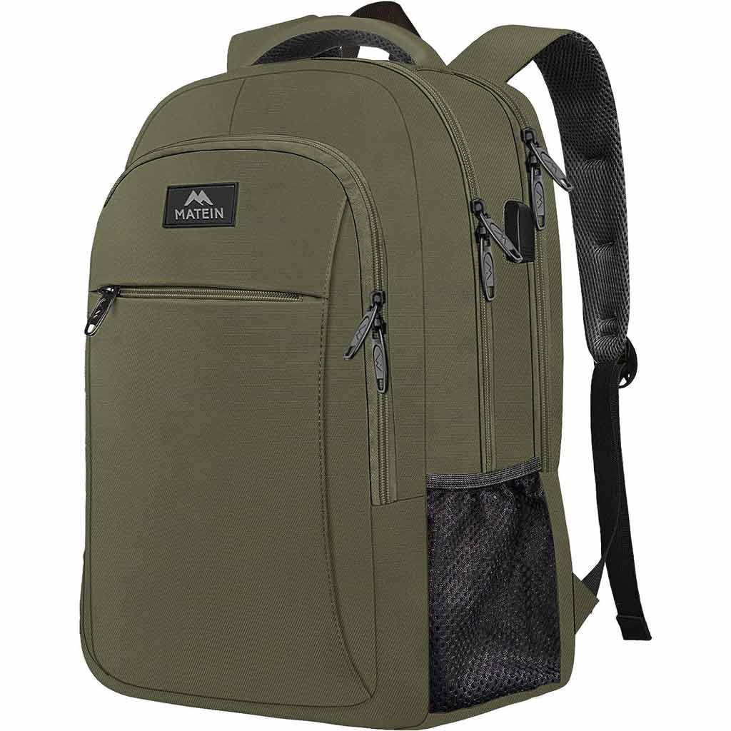 Matein Mlassic Travel Laptop Backpack - Matein