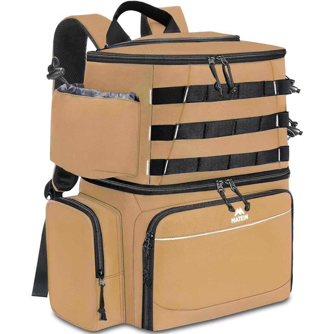 Matein Fishing Tackle Backpack with Cooler