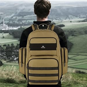 Heavy Duty Backpack with Lunch Box