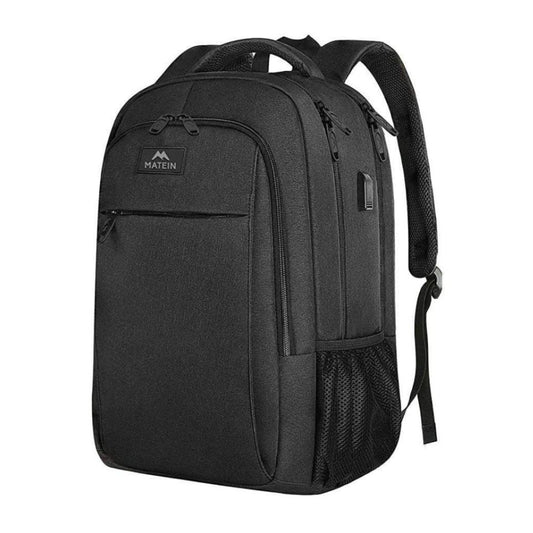 Black Mlassic Travel Laptop Backpack