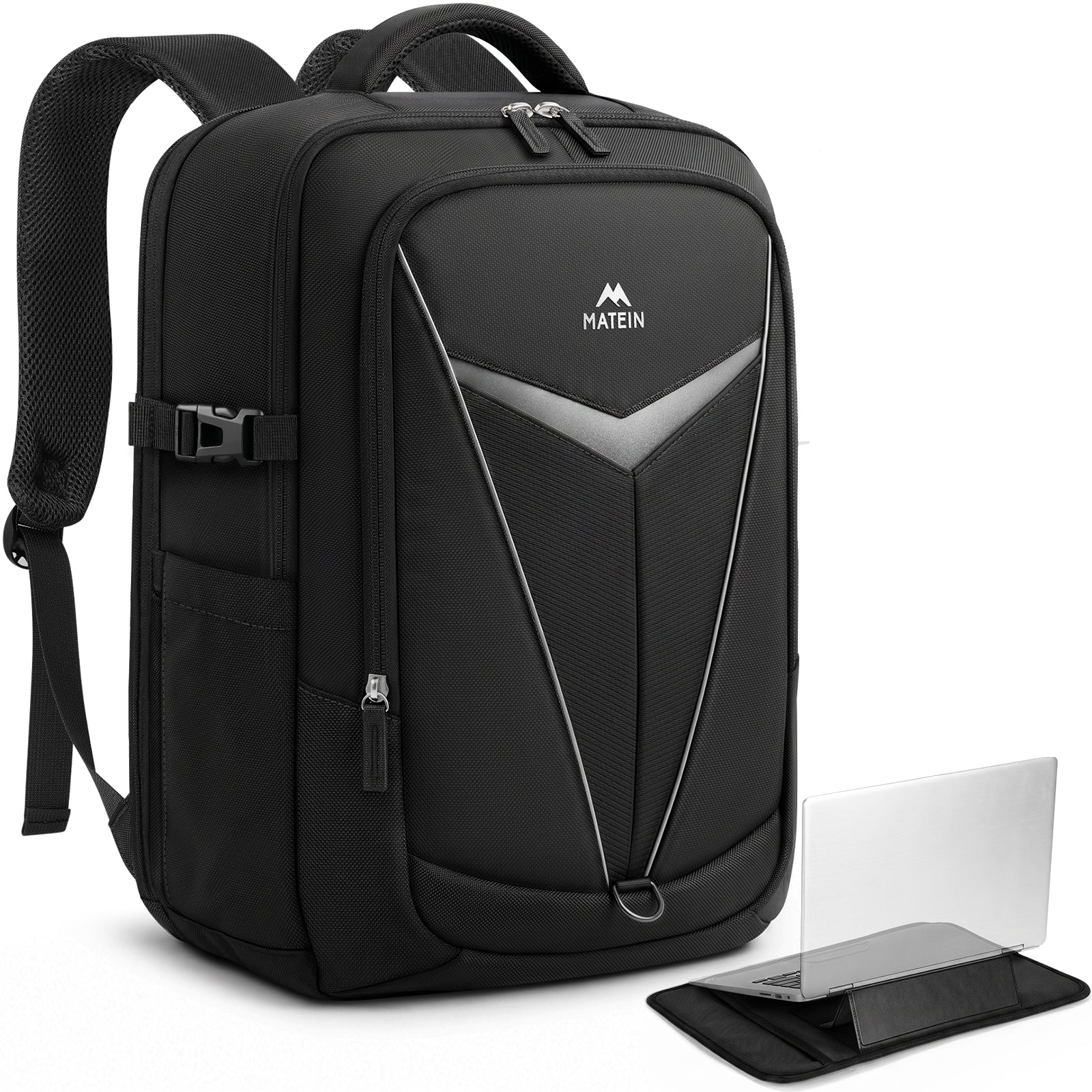 MATEIN 3-in-1 15 Inch Laptop Backpack with Tech Pouch