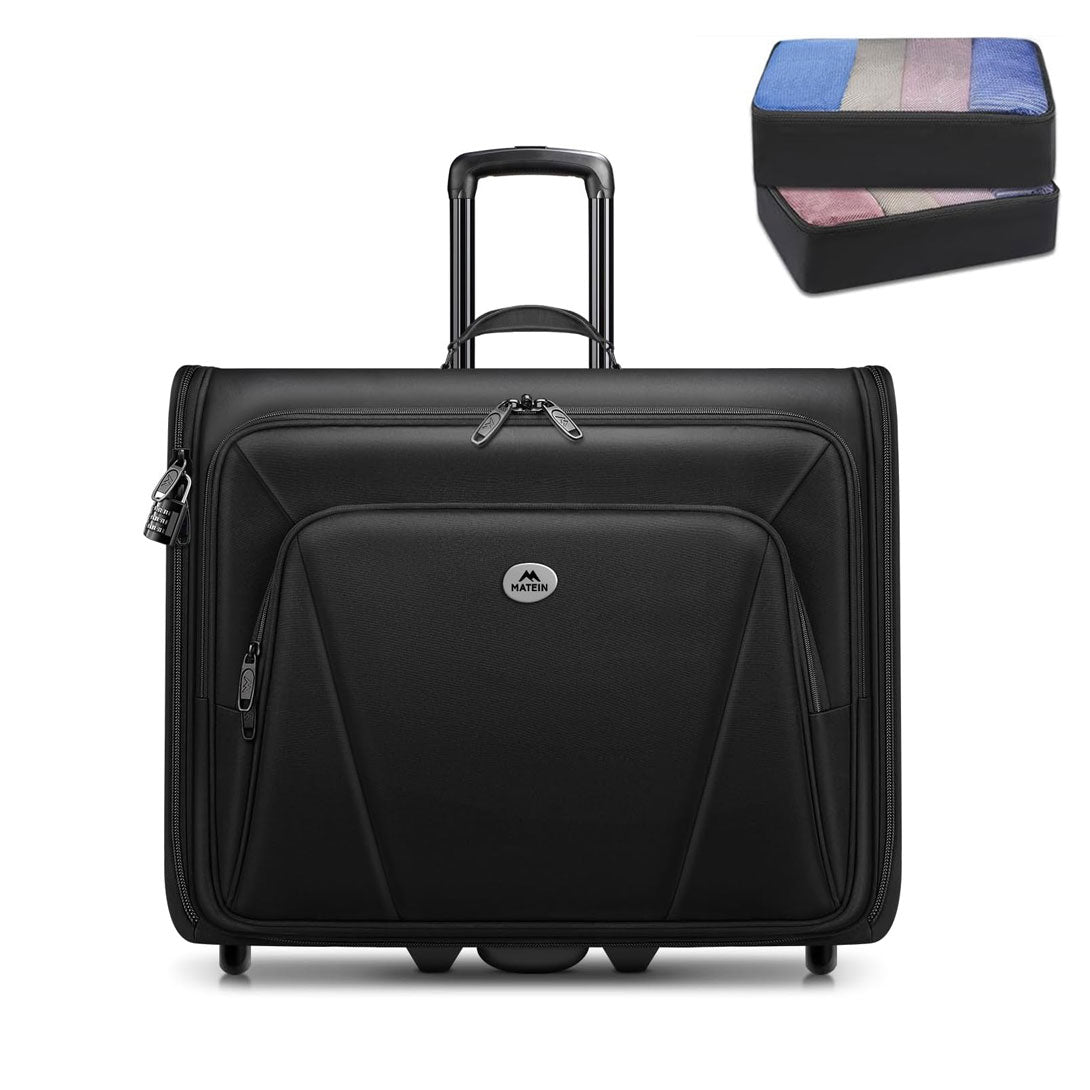 baglane hybrid backpack garment bag travel carry on suit bag Travel Rolling Garment Bag, Black