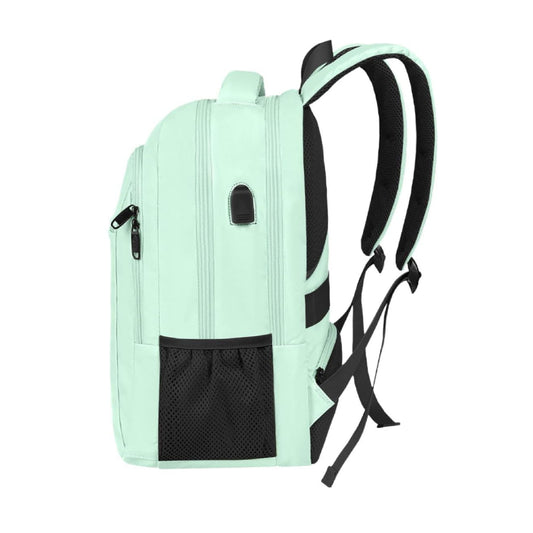 Mint Green Mlassic Travel Laptop Backpack