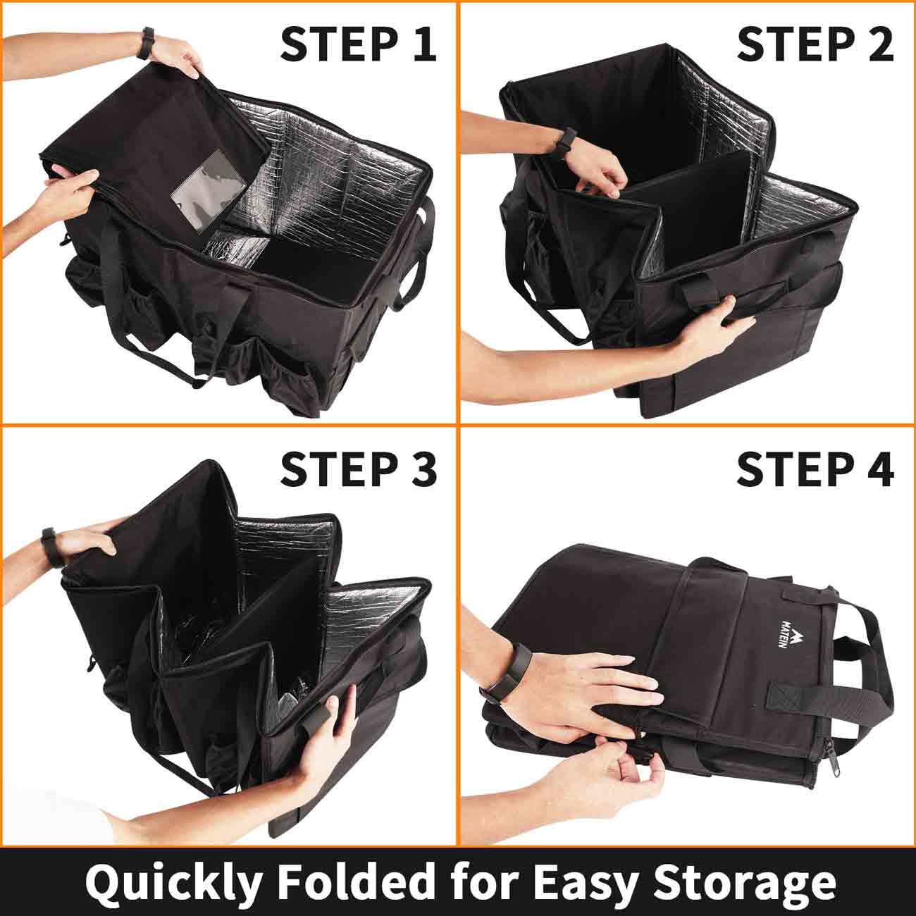 Matein Food Delivery Bag-pizza bag