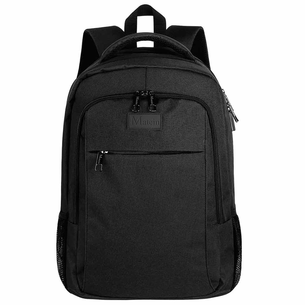 Matein Mlassic Travel Laptop Backpack with USB Charging Port