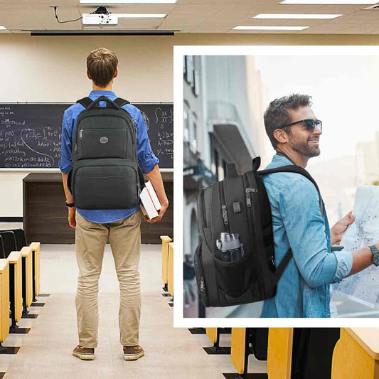 Matein 17 Inch Lunch Backpack for Men-travel backpack