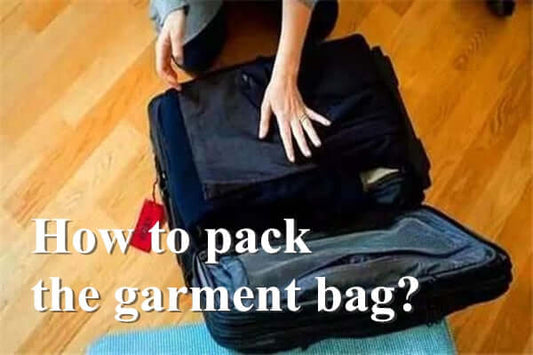How to pack the garment bag?