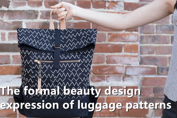 Luggage Design Patterns The formal beauty design expression of luggage patterns