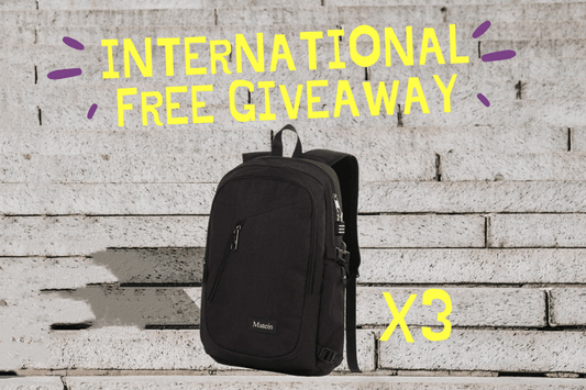Matein Slim Backpack Free Giveaway