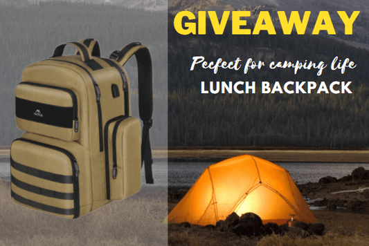 MATEIN Heavy Duty Backpack With Lunch Box Giveaway