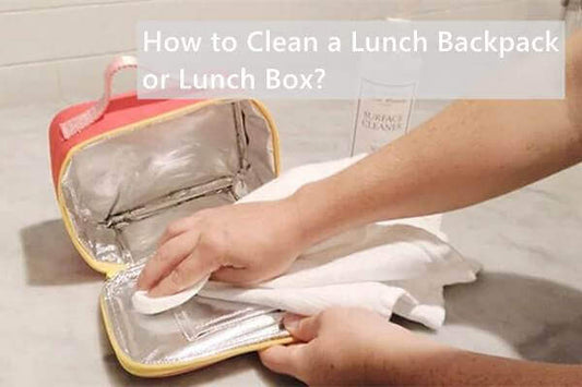How to Clean a Lunch Backpack or Lunch Box