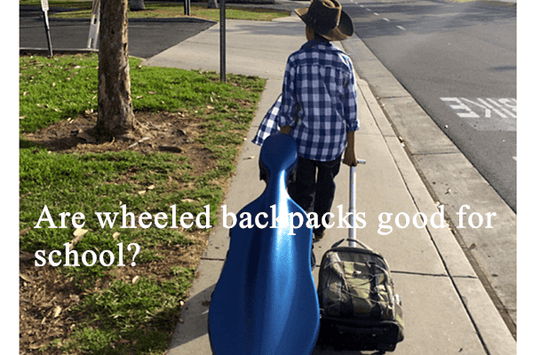Are wheeled backpacks good for school?
