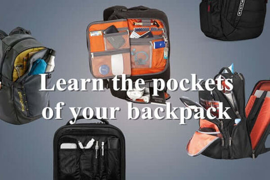 Learn the pockets of your backpack