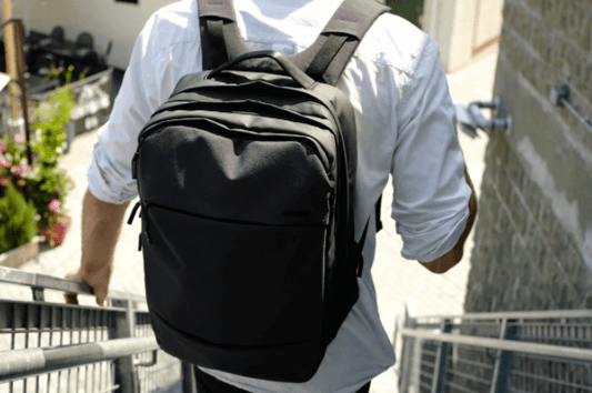 Do you choose a backpack or a handbag when have a laptop?