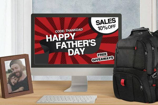 10% OFF Father's Day & Matein TSA Travel Backpack Giveaways | Matein