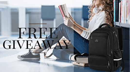 Free MATEIN High School Backpack Giveaway