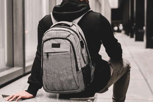 How to stop slipping shoulder strap of a backpack?