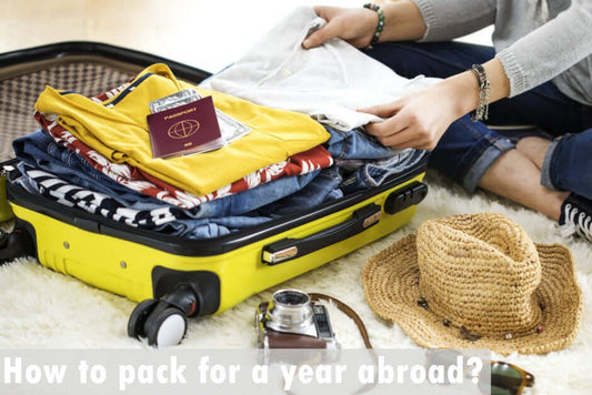 How to pack for a year abroad?