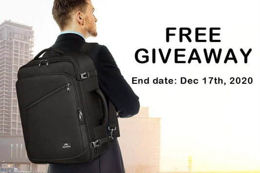 Matein Weekender Backpack Free Giveaway