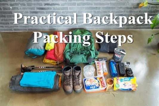 Practical Backpack Packing Steps
