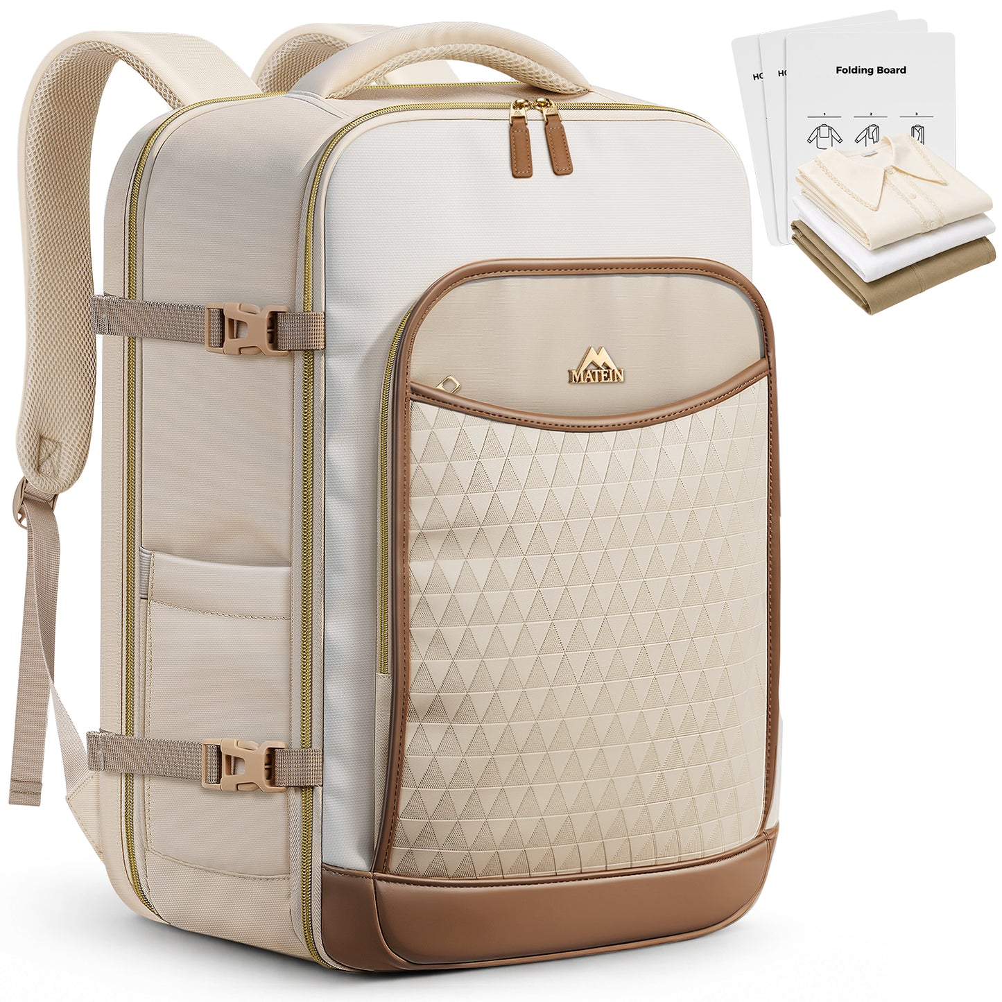 backpack designed for carry on luggage fold top leather Handmade Rolling primed to accentuate the natural anomalies and all other leather features that make each bag one MATEIN HER 45L Carry-on +