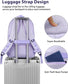 NTE Laptop Backpack, Purple & Blue