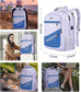NTE Laptop Backpack, Purple & Blue