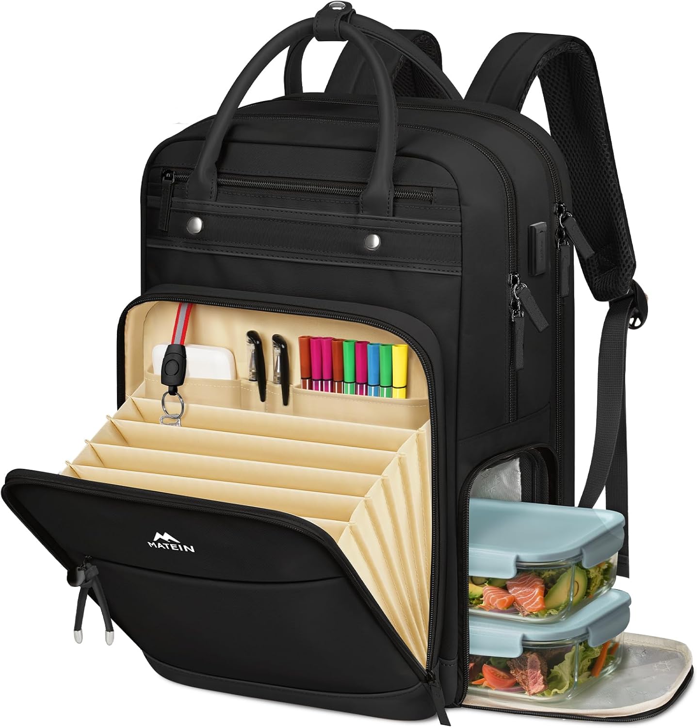 MATEIN Mlassic Laptop Mochila para Universidad