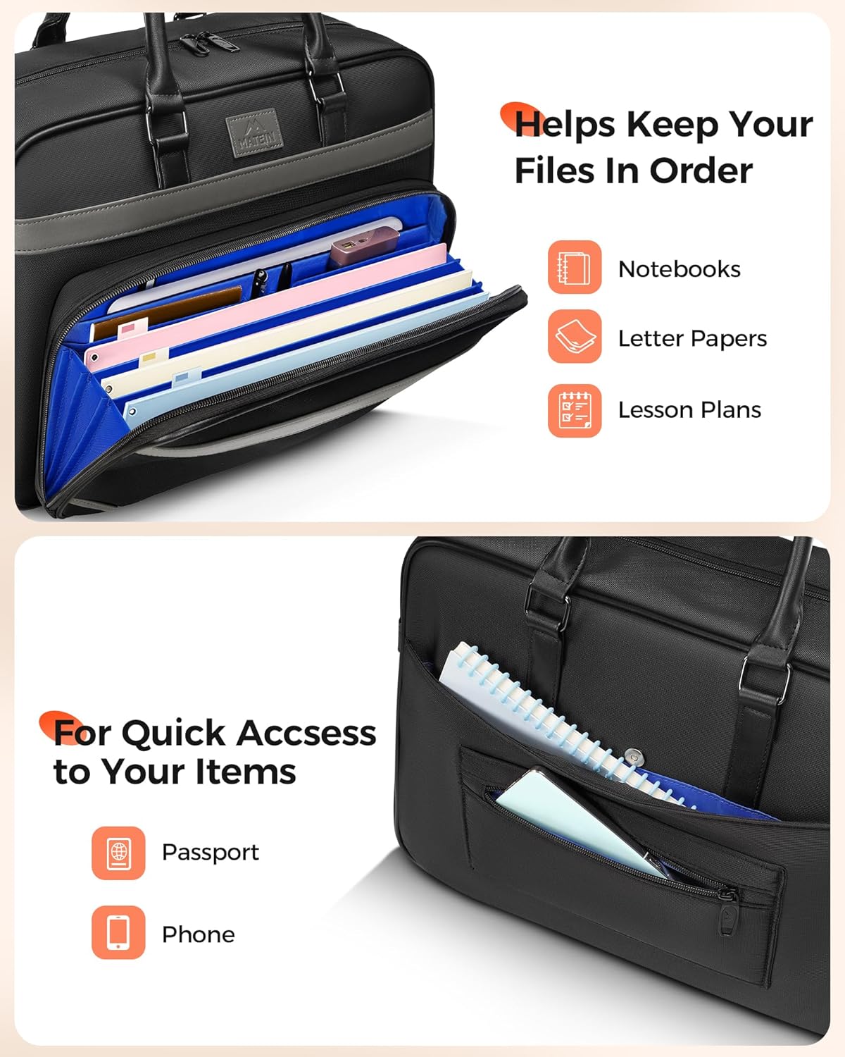 Laptop Bag with USB C Port