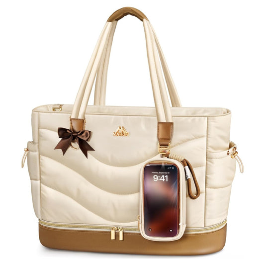 Puffer Work Tote Bag, 15.6''